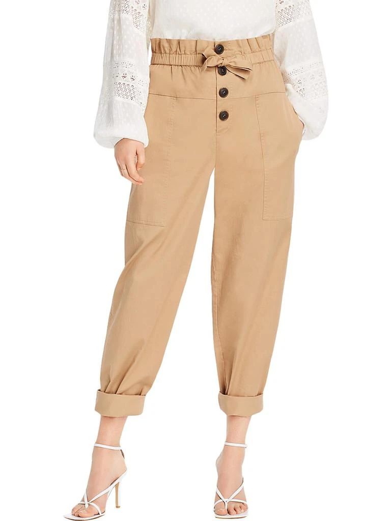 LINI Lola Womens Cropped Wide Leg Pants 1