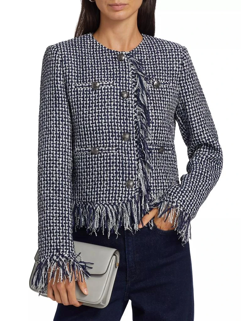 If Only Studio Tweed Bouclé Jacket 3
