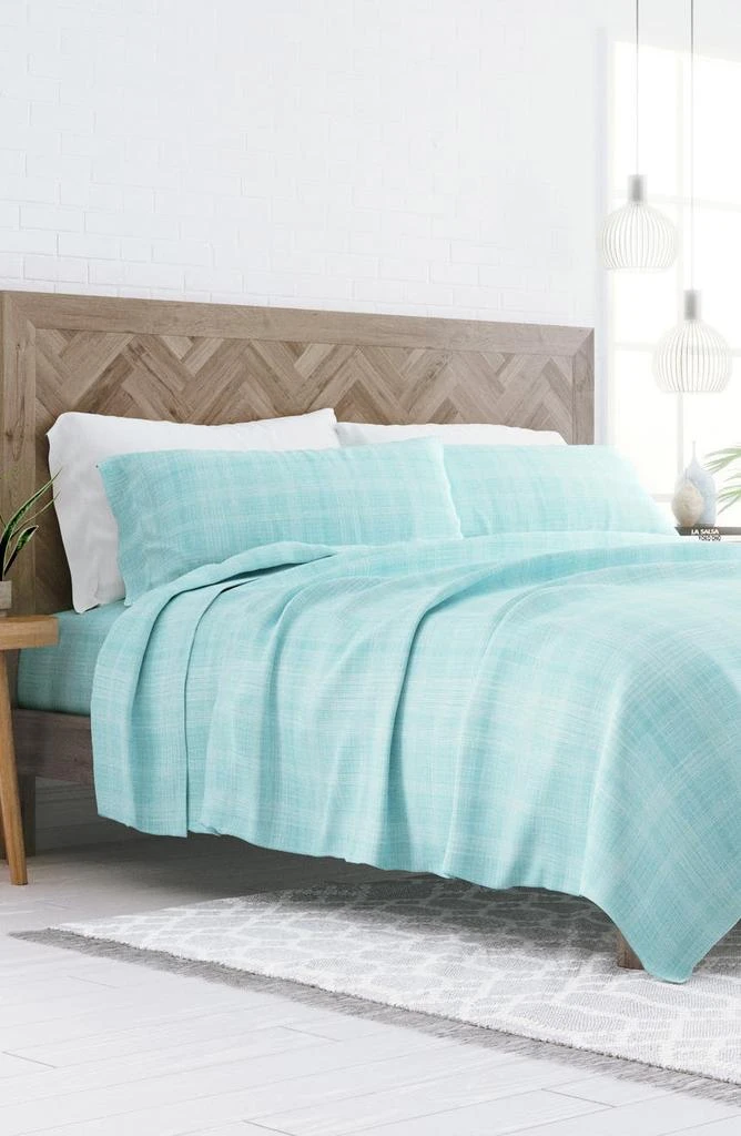 HOMESPUN HOME SPUN Premium Ultra Soft Thatch 4-Piece Bed Sheet Set 9