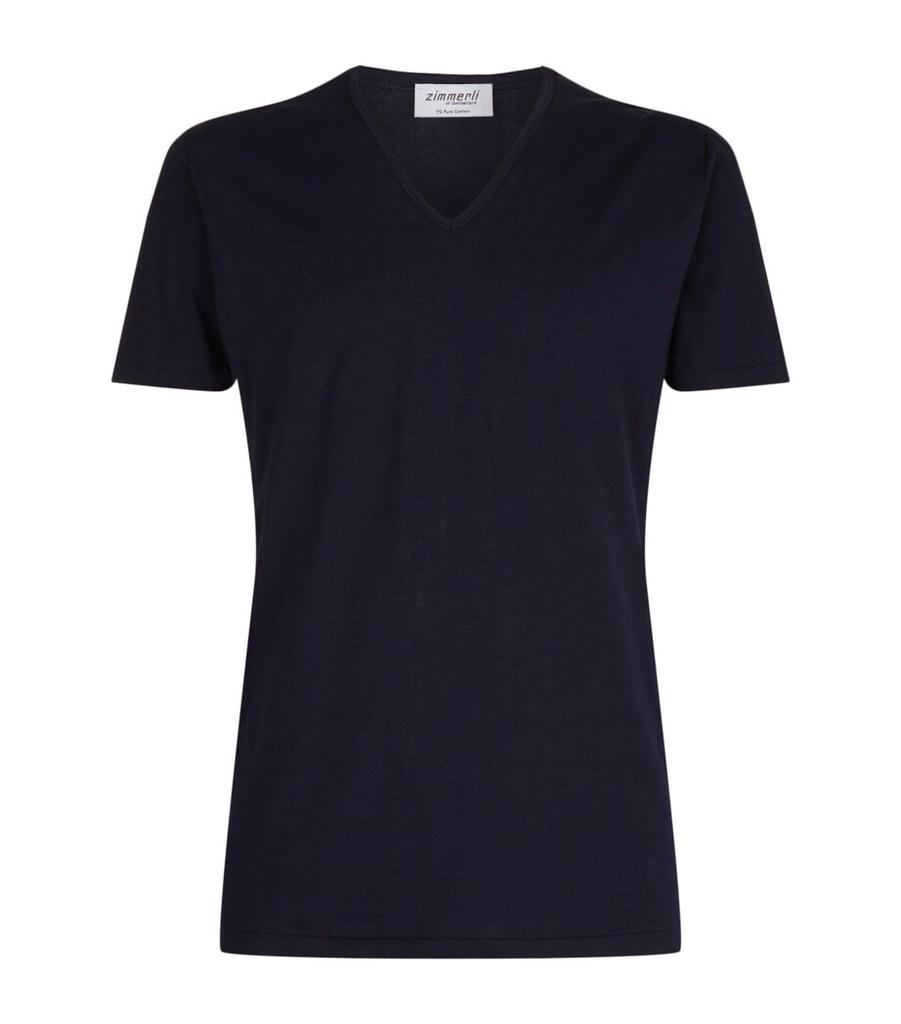 Zimmerli 172 Pure Comfort V-Neck T-Shirt