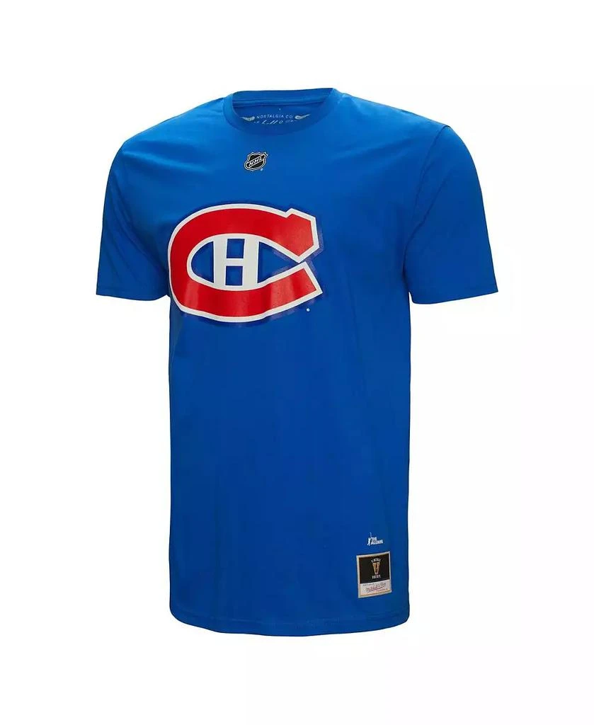 Mitchell & Ness Men's Patrick Roy Blue Montreal Canadiens Name and Number T-shirt 3