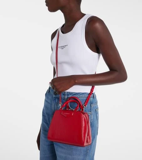 Givenchy Antigona Cube Nano patent leather tote bag 7