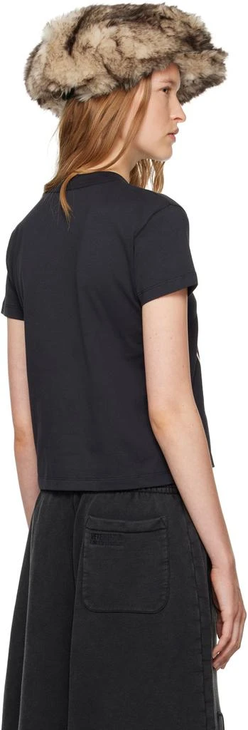 VAQUERA Black Rose Bouquet T-shirt 3