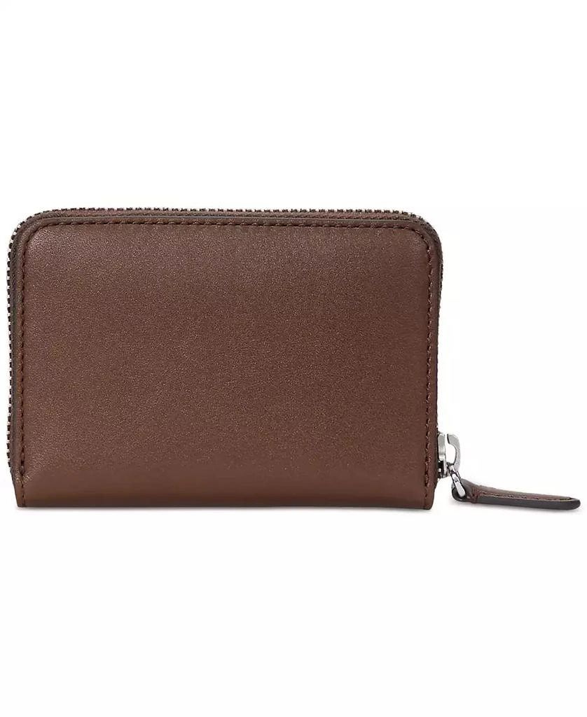 Ralph Lauren Women's Full-Grain Leather Small Zip Continental Wallet 2
