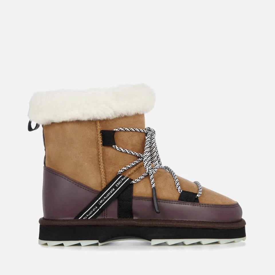 EMU Australia EMU AUSTRALIA WOMEN'S SHARKY BLURRED WATER RESISTANT SHEEPSKIN BOOT - CHESTNUT 1
