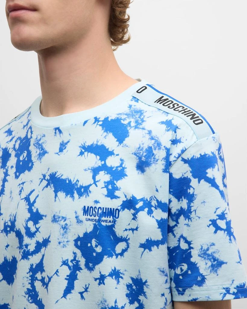 Moschino Men's Tie-Dye Underbear T-Shirt 5