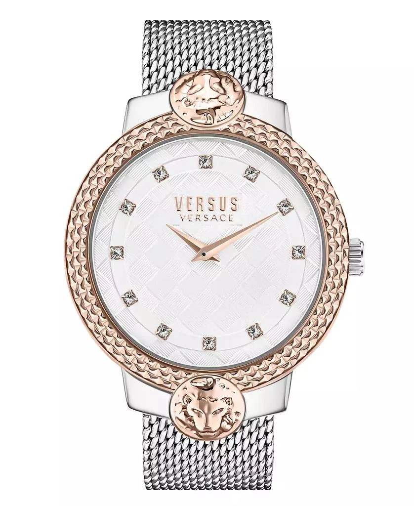 Shop Women's Mouffetard Two Hand Silver-Tone Stainless Steel Watch