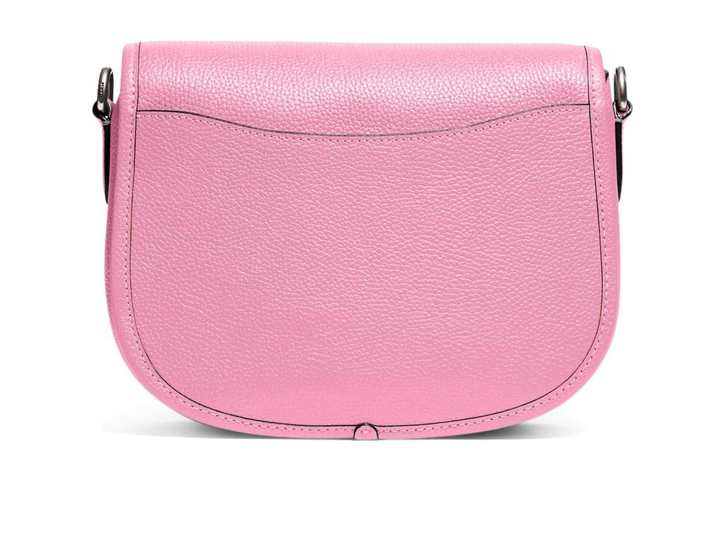 COACH Polished Pebble Leather Willow Saddle Bag