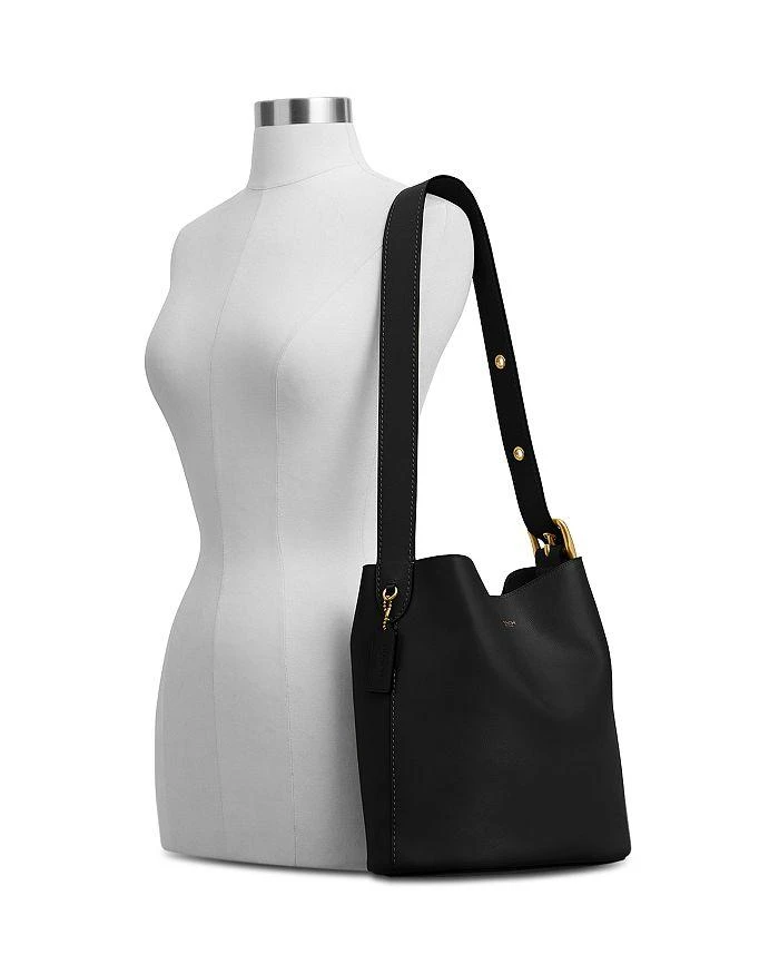 Coach Bleecker Leather Bucket Bag 8
