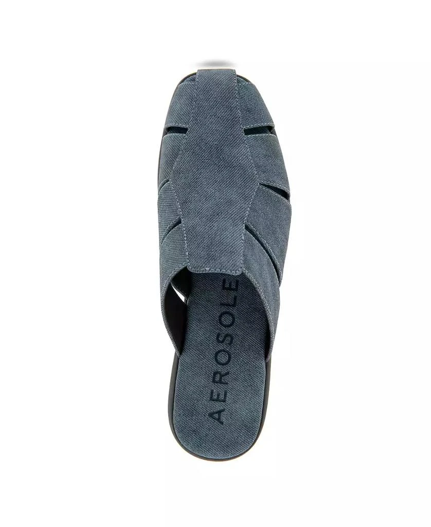 Aerosoles Women's 4Ever Almond Toe Flat Mule 4