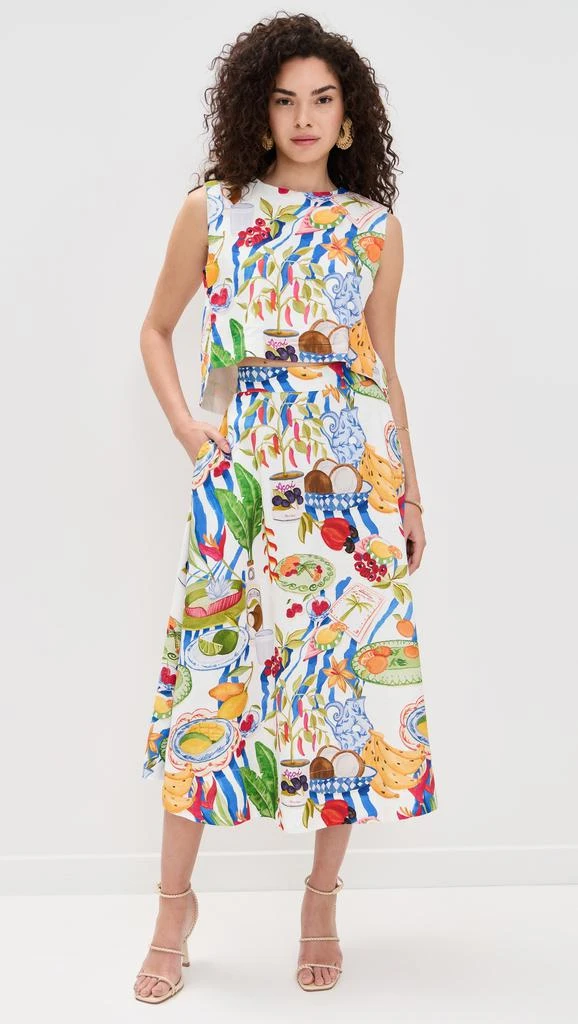 Farm Rio Fresh Table Blouse 4