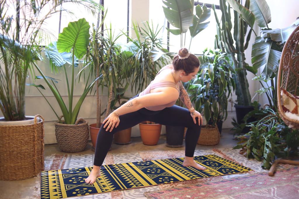 Maji Sports Printed PVC Premium Yoga Mat