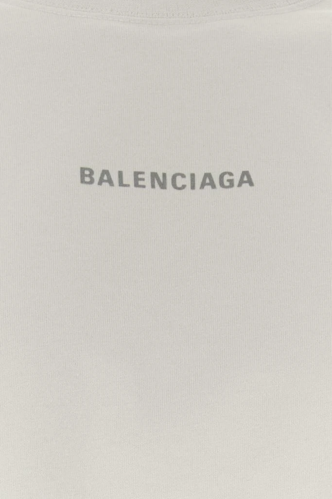Balenciaga White cotton oversize t-shirt 2