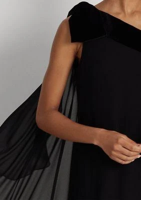 Ralph Lauren Ralph Lauren Chiffon One Shoulder Dress 4