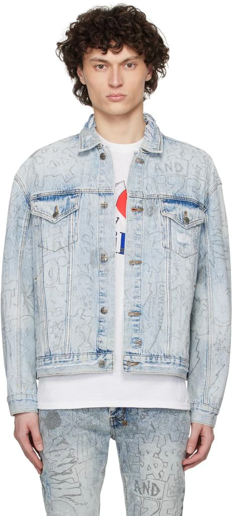 Ksubi Blue Oh G Denim Jacket