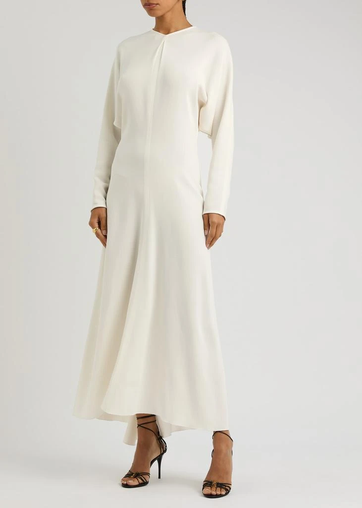 Draped woven maxi dress  On Sale Now with Up to 60% Off | Discover  Exclusive Deals & Savings at BeyondStyle  Authentic Victoria Beckham staff  private edit|womens/clothing|womens/clothing/dresses/midi dresses|womens/ clothing/dresses/party dresses ...