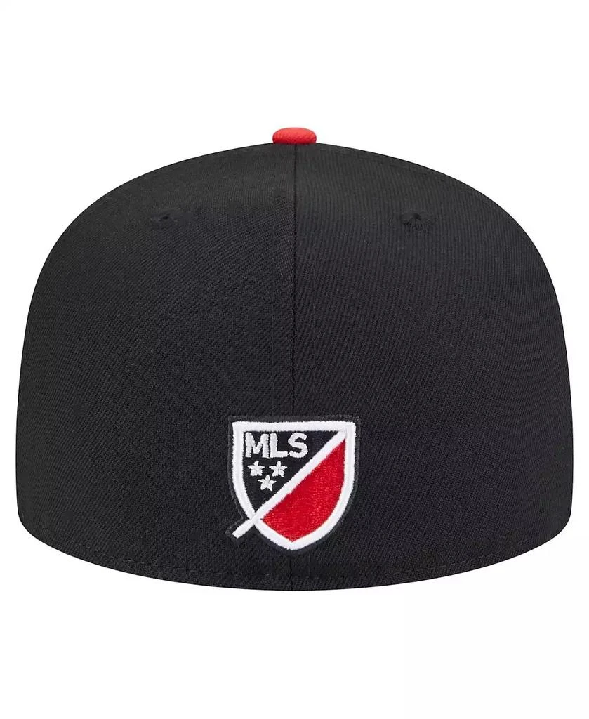 New Era Men's Black D.C. United 2025 Kickoff 59FIFTY Fitted Hat 4
