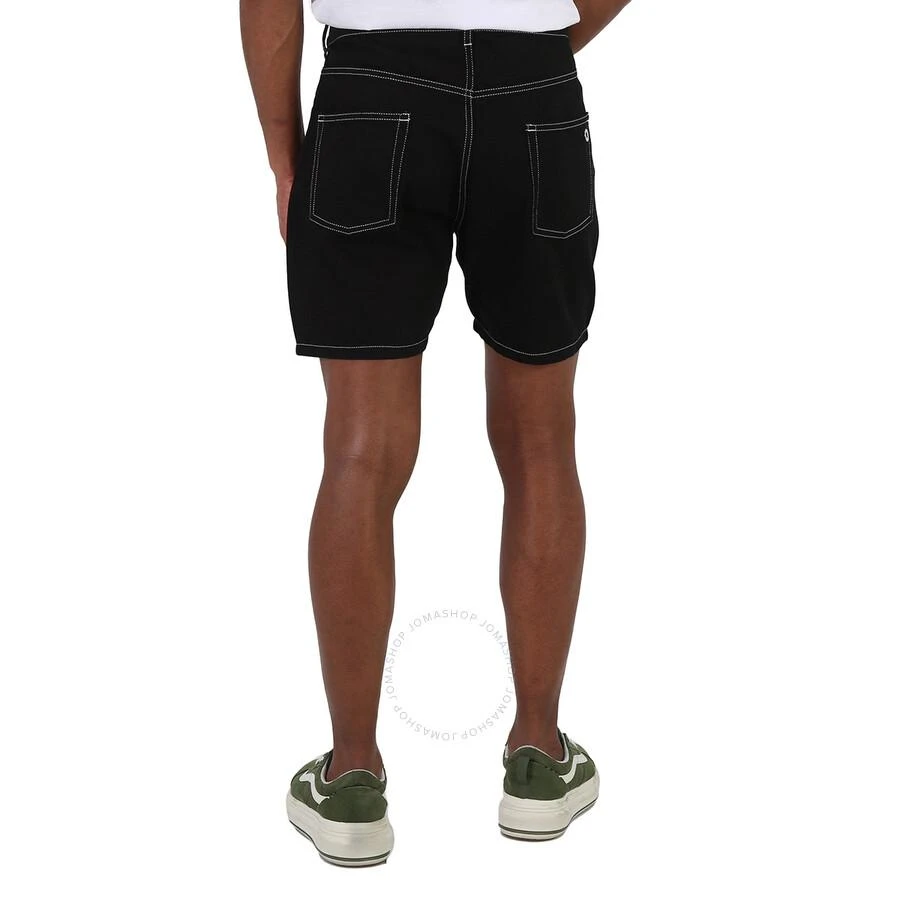 Etudes Men's Black Corner Denim Shorts 3