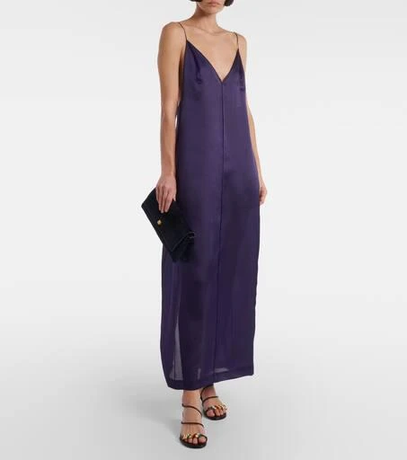 Khaite Loop 35 beaded leather sandals 3