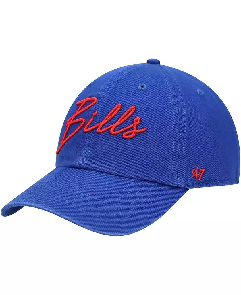 '47 Brand Women's '47 Royal Buffalo Bills Vocal Clean Up Adjustable Hat 1