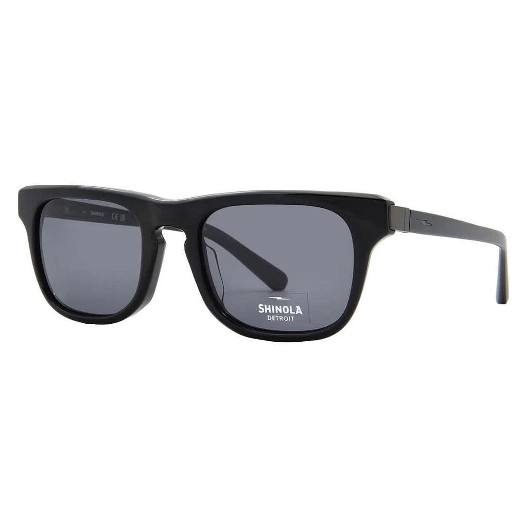 Shinola Grey Rectangular Men's Sunglasses SH1502S 001 52 2