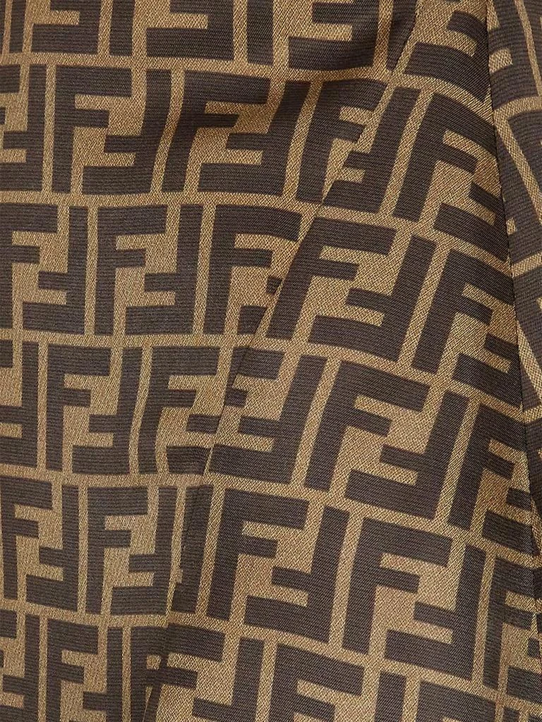 Fendi FF silk skirt 3