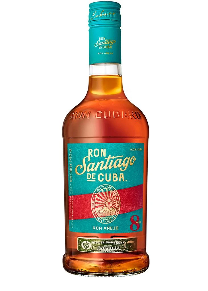 RON SANTIAGO DE CUBA Añejo 8 Year Old Rum 1