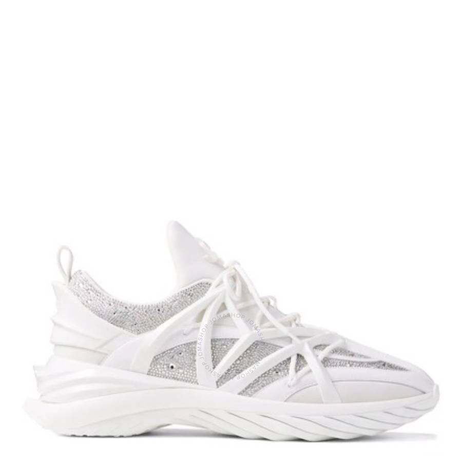 Jimmy Choo x Marine Serre leather sneakers - Casual Shoes Jimmy Choo x Marine Serre leather sneakers - Casual Shoes