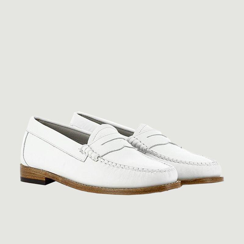 G.H.Bass Weejuns Penny Soft Loafers white G.H.BASS