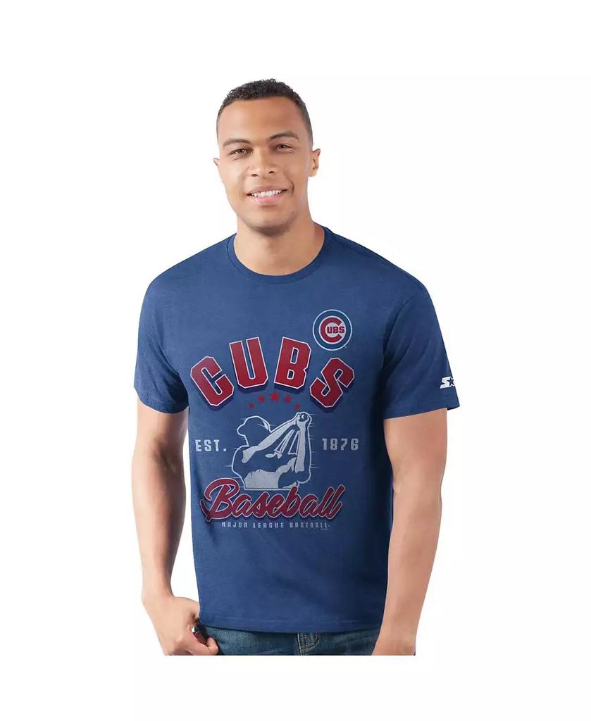 Starter Men's Royal Chicago Cubs Prime Time Batter T-Shirt
