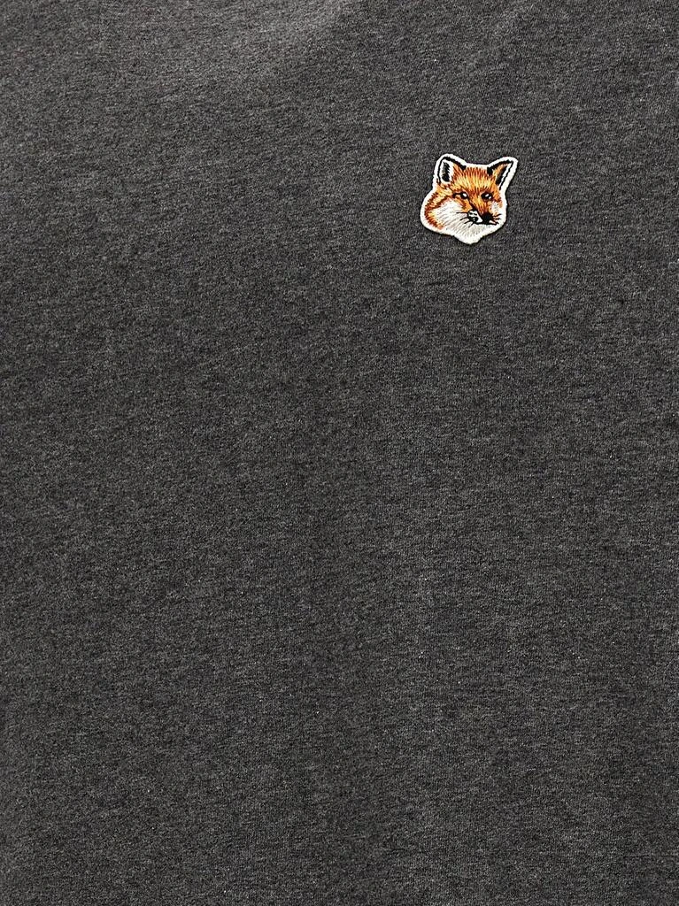 Maison Kitsune Maison Kitsuné Fox Head Patch Crewneck T-Shirt 4