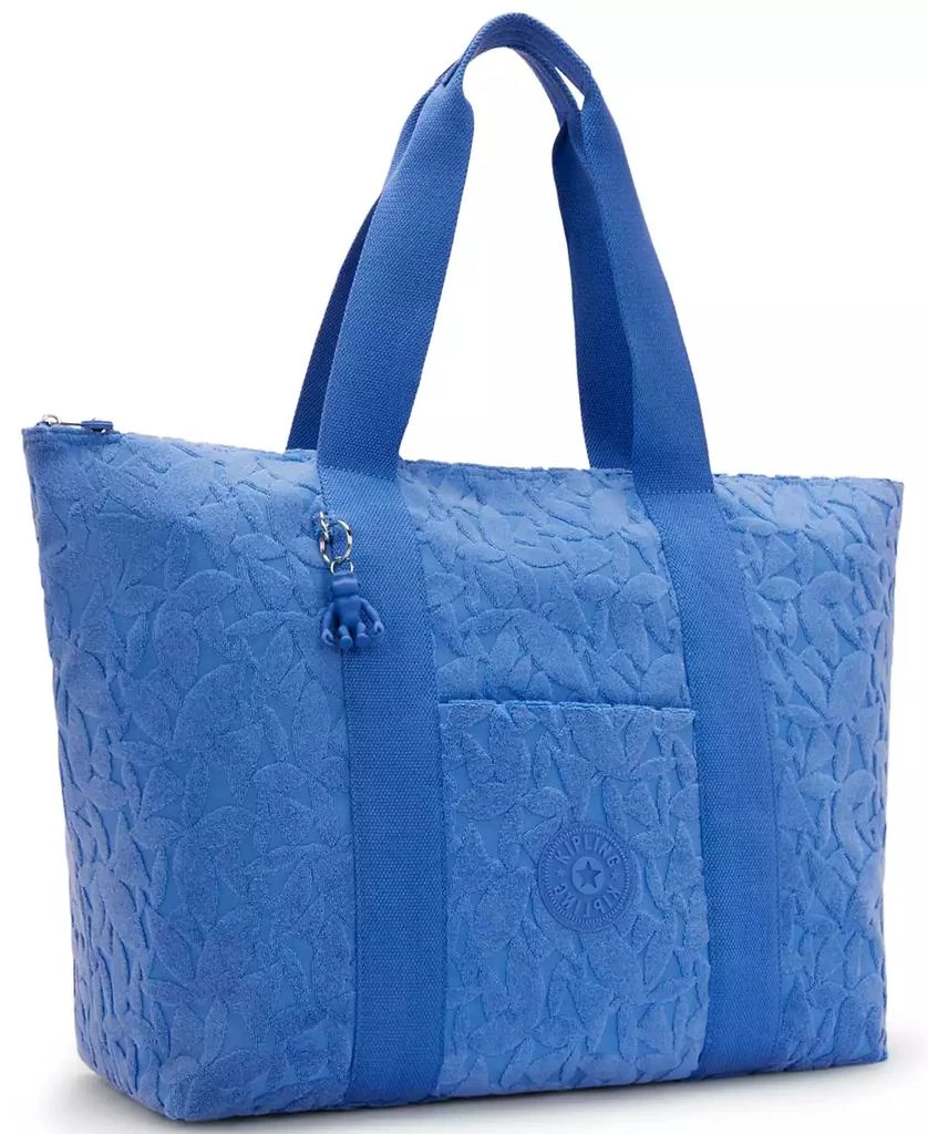 Kipling Beach Art Resort Zipper Tote Bag 3