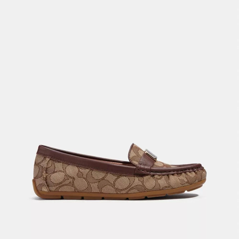 Coach Mona Driver In Signature Jacquard 1