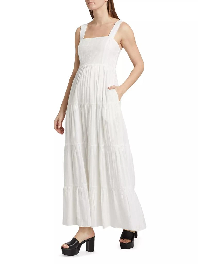 Paige Ginseng Cotton Maxi Dress 4