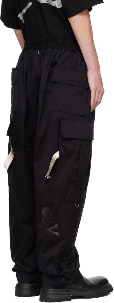mastermind JAPAN Black Wide Fit Cargo Pants 3