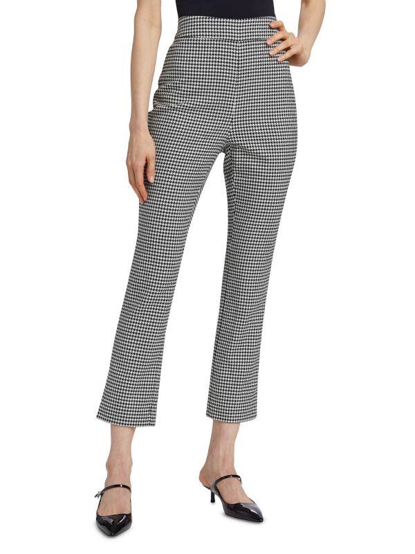 Alice by Temperley Claire Houndstooth Crop Pants