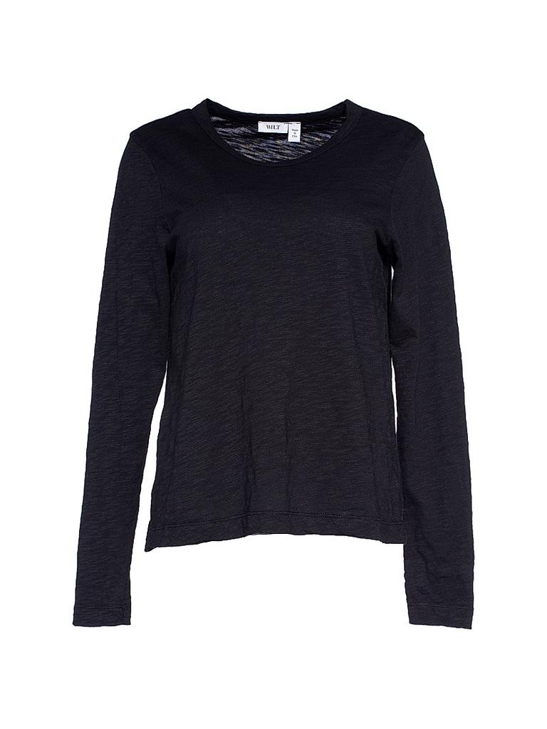 Wilt Baby Fit Long Sleeve Shrunken Crewneck Tee