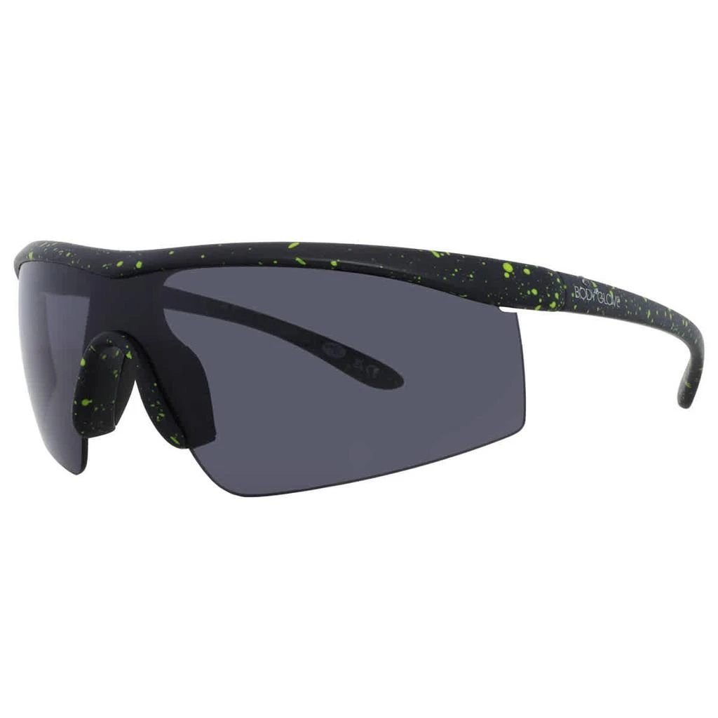 Body Glove BGPC 2203 BLK GRN Smoke Shield Unisex Sunglasses 10261073.LTS BLK GRN 2