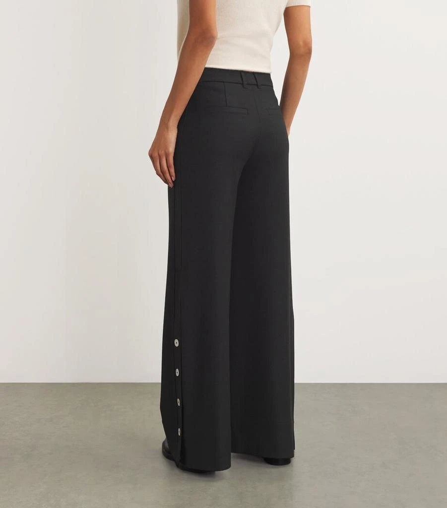 ME+EM Button-Cuff Wide-Leg Trousers 4