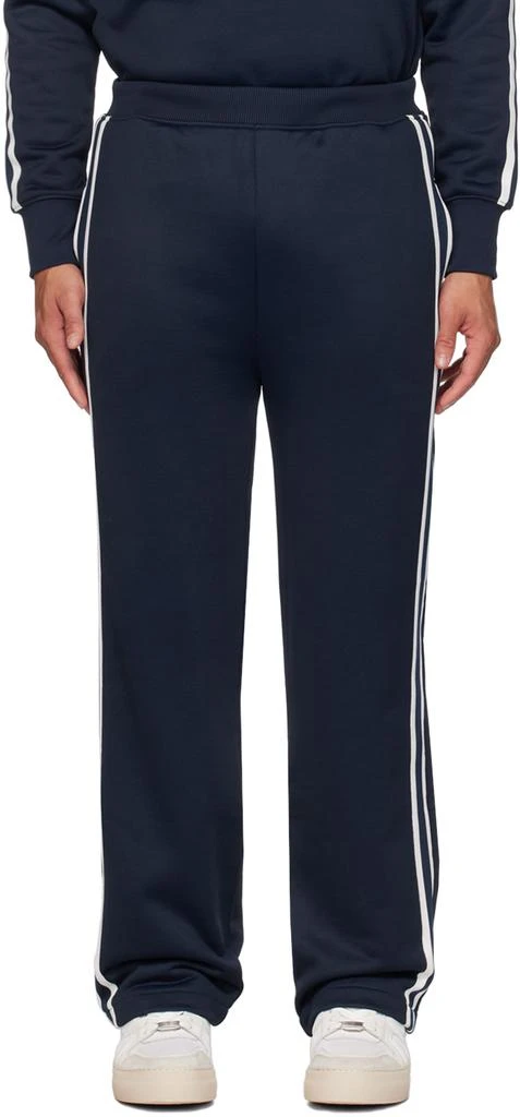 AMI Paris SSENSE Exclusive Navy Track Pants 1