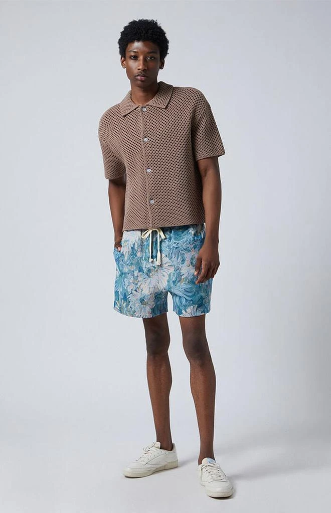 PacSun Floral Tapestry Shorts 2