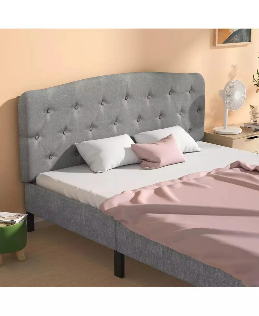 GOUUN Faux Linen Headboard with Adjustable Heights 6