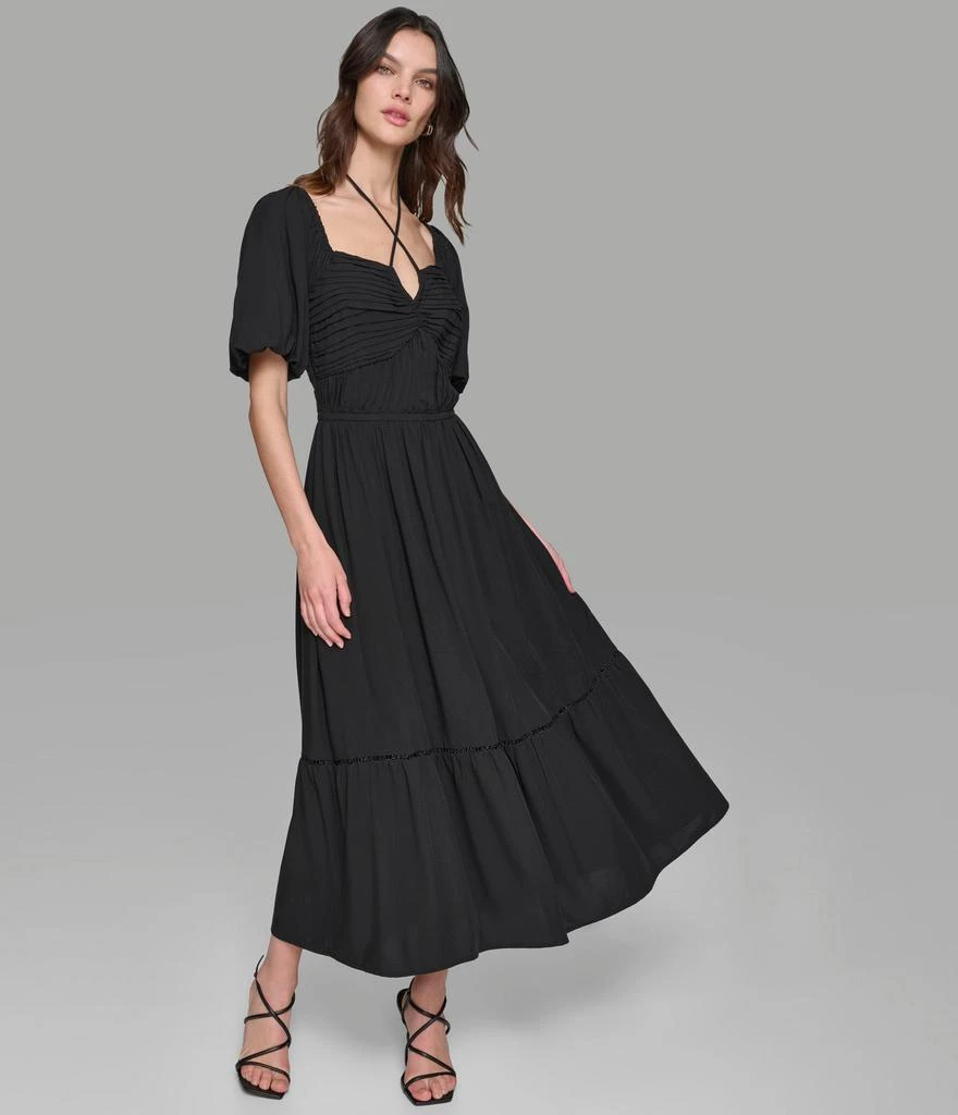 Karl Lagerfeld Paris SHORT SLEEVED TIERED MAXI DRESS 3