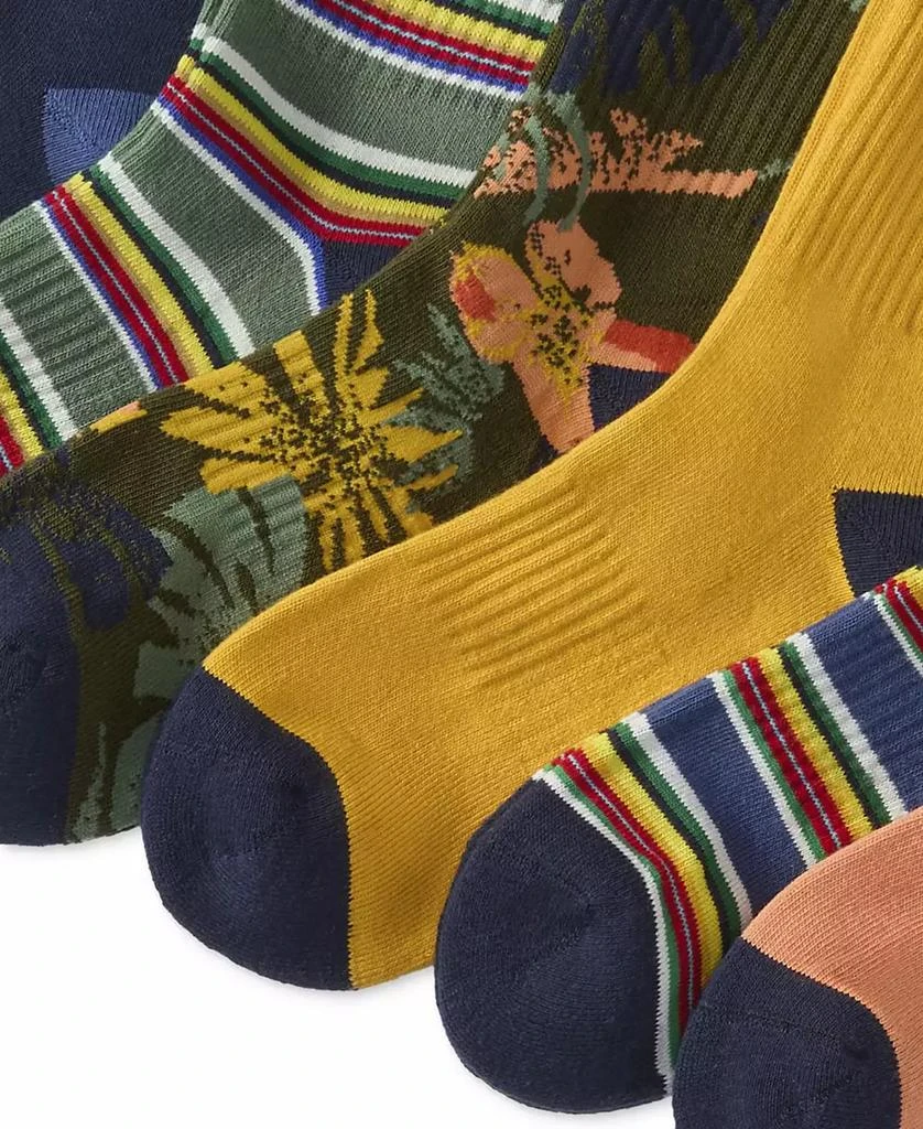 Ralph Lauren Men's 6-Pk. RL Surf Club Bear Crew Socks 2
