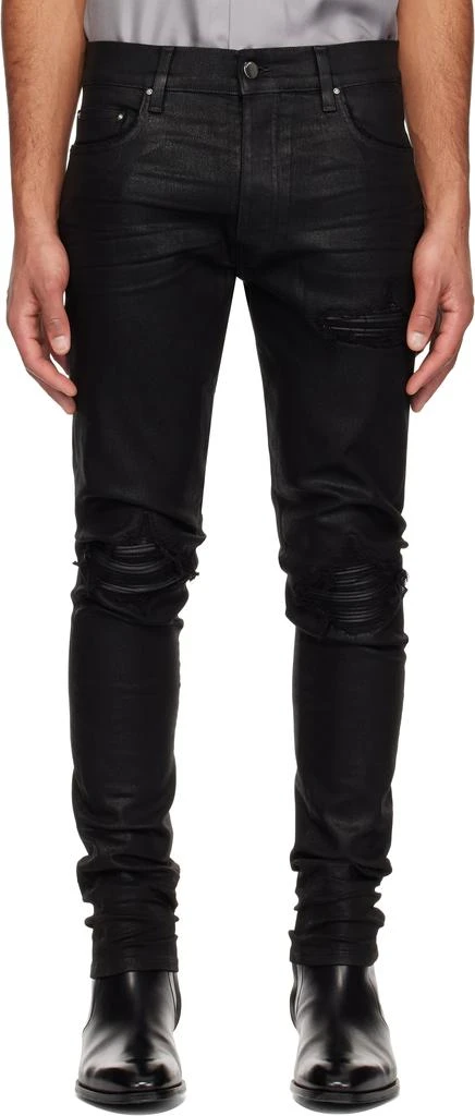 AMIRI Black Wax MX1 Jeans 1