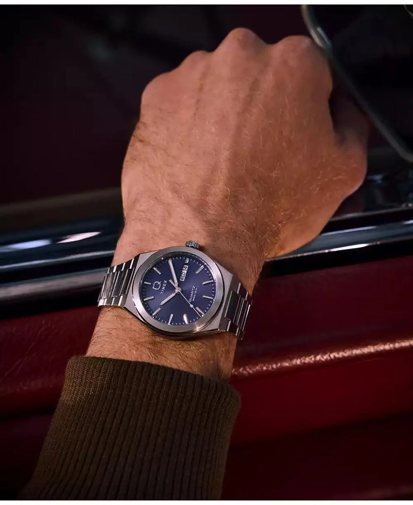 Timex Men
s Quartz Analog Silver-Tone Stainless Steel Watch, 39mm 7