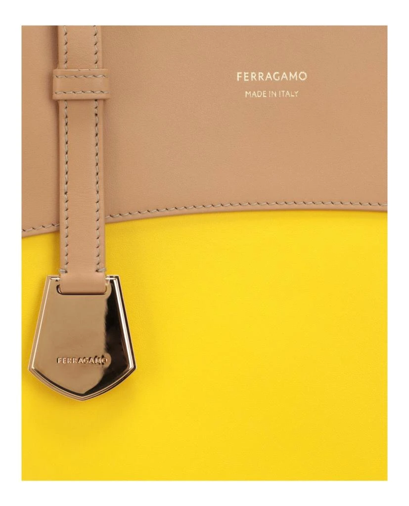 Salvatore Ferragamo Charming Meduim Leather Tote Bag 3