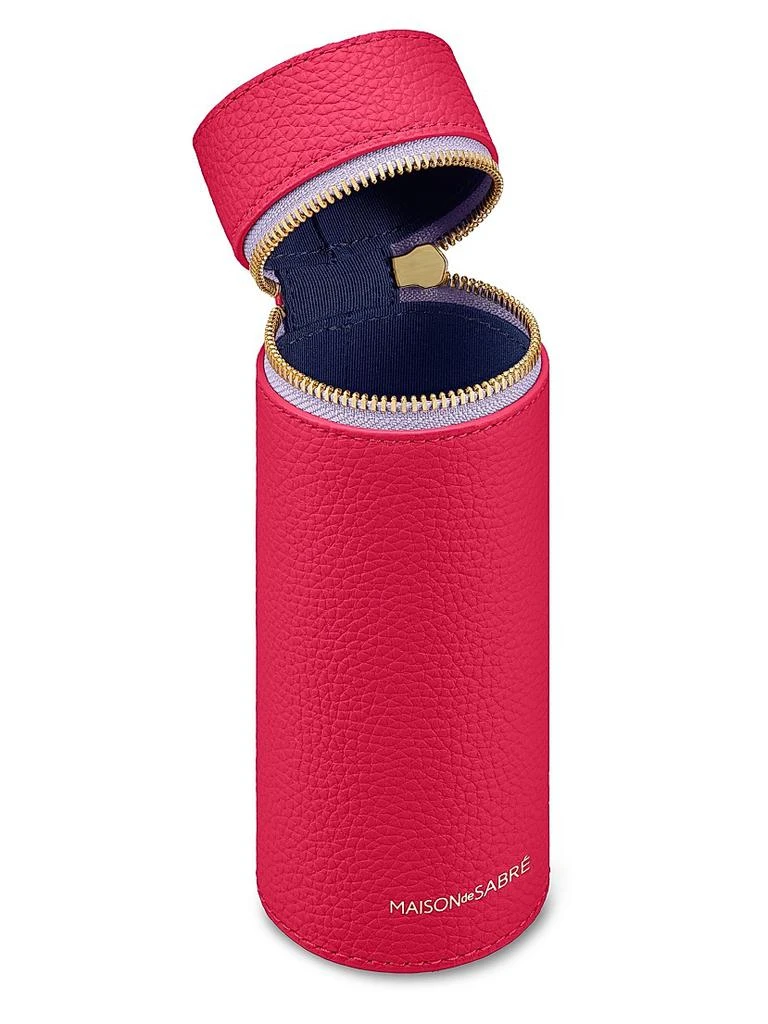 Maison de Sabre Leather Brush Case 3