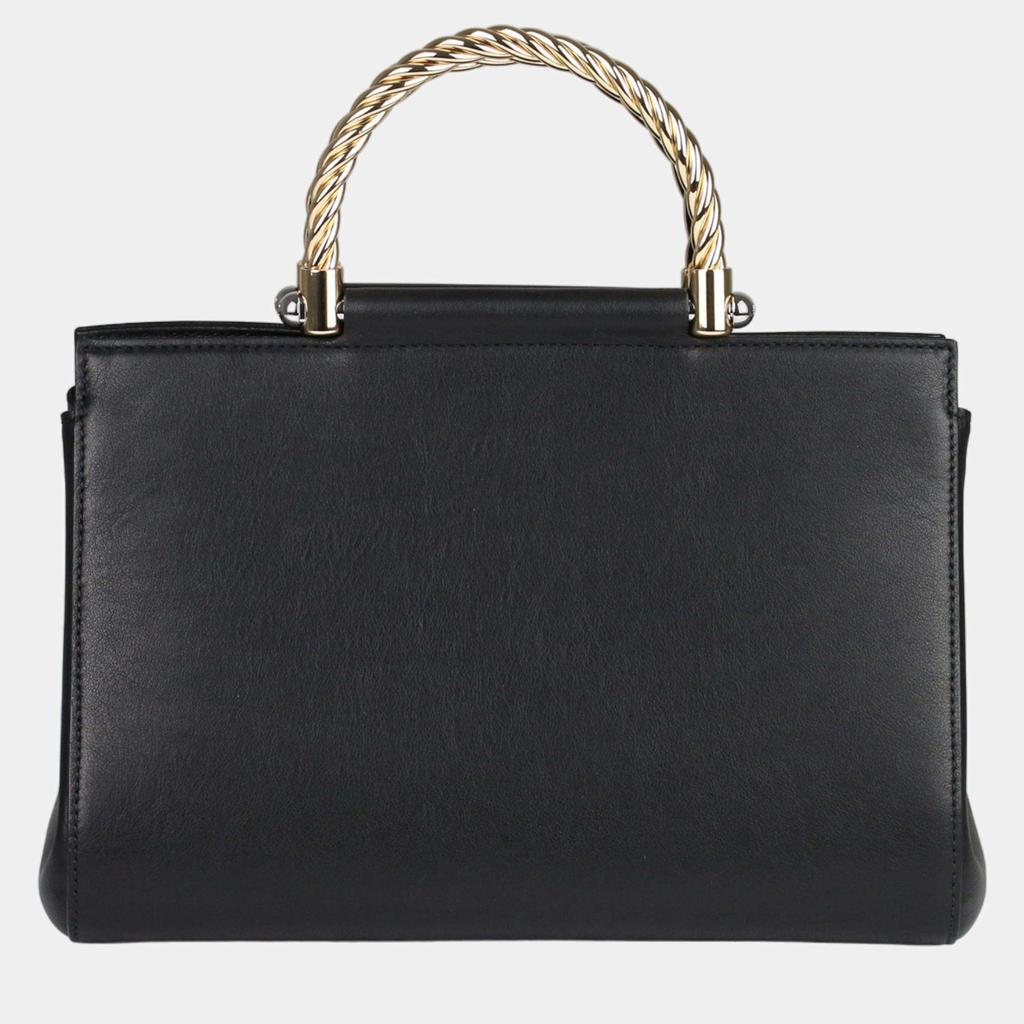 Charriol Charriol Black Leather MARIE OLGA Handbag