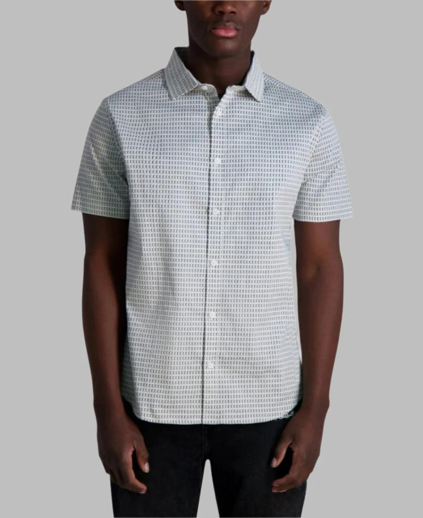 Karl Lagerfeld Paris ALL OVER PRINTED SHORT SLEEVE SHIRT 1